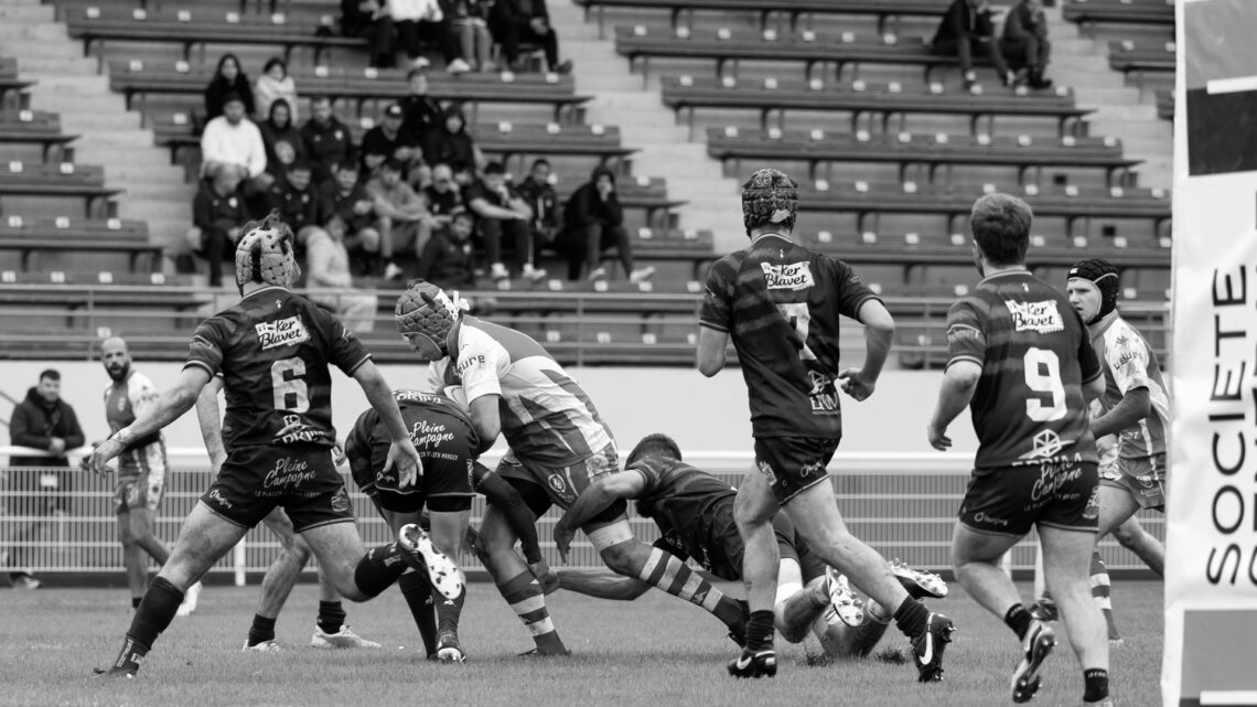 Match de Rugby à Évreux : Une journée intense capturée en images
