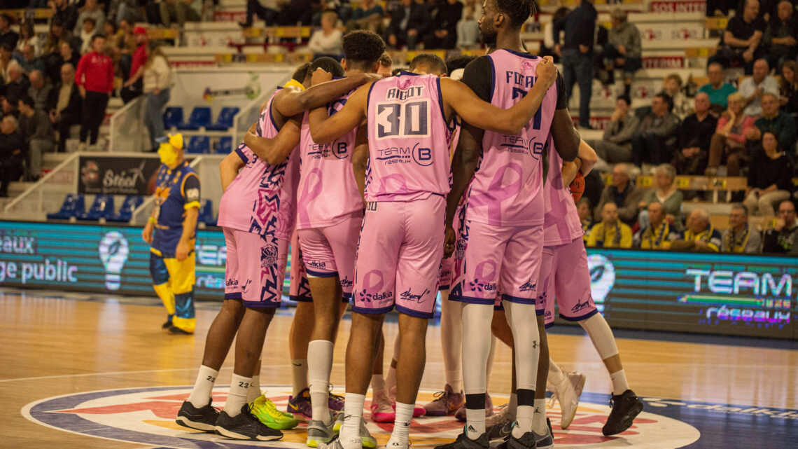 Première expérience de photographie de basket pour Jean-Christophe Schell à Évreux